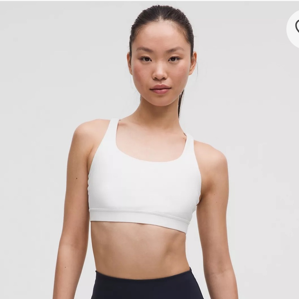 Lululemon Energy Sports Bra B/D cup White